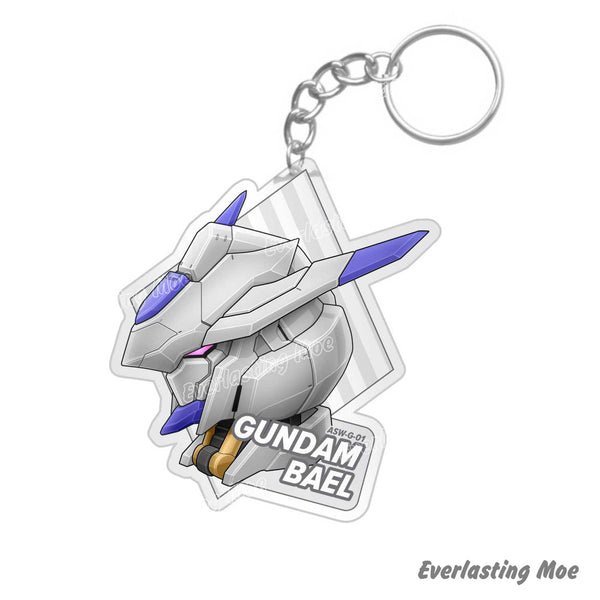 Gundam Bael Head - Acrylic Keychain